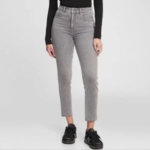 Gap Vintage Slim Sky High rise jeans grey denim size 26 regular